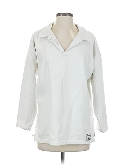 Pre-owned Unbranded Pullover Sweater In White