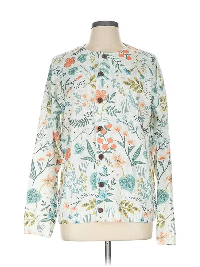 Pre-owned Unbranded Pullover Sweater In White