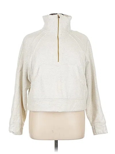 Pre-owned Unbranded Pullover Sweater In White