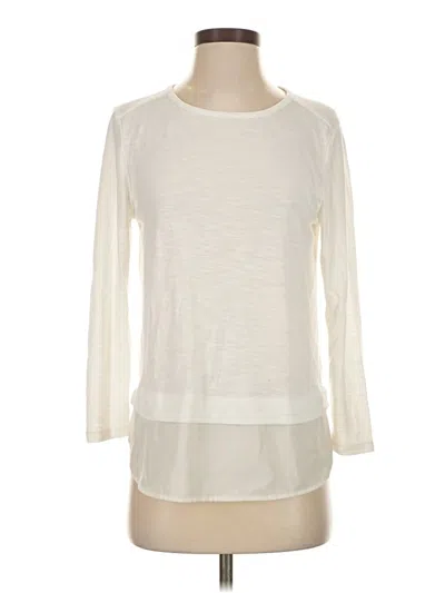 Pre-owned Unbranded Pullover Sweater In White