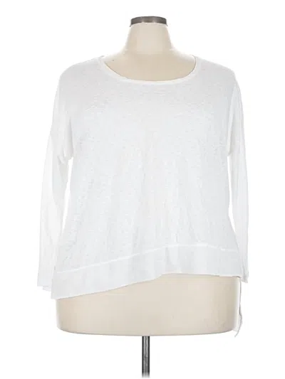 Pre-owned Unbranded Pullover Sweater In White