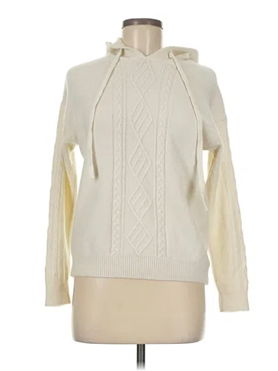 Pre-owned Unbranded Pullover Sweater In White