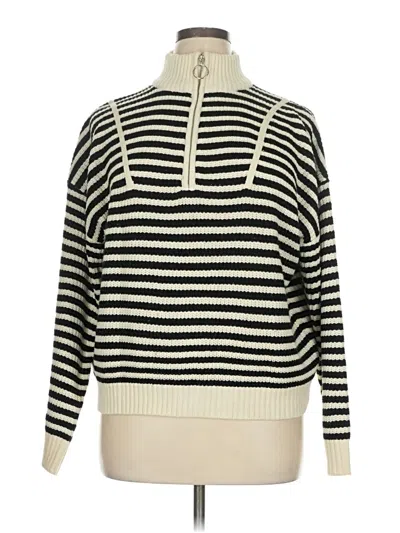 Pre-owned Unbranded Pullover Sweater In White