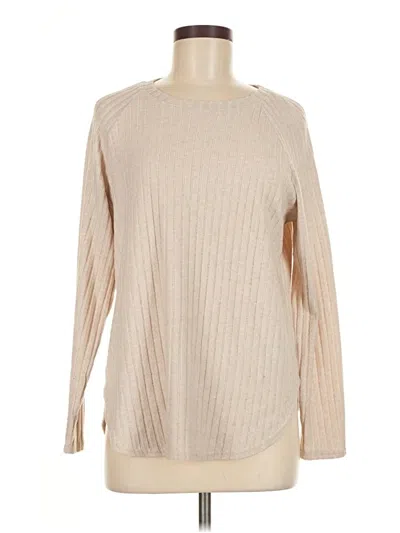 Pre-owned Unbranded Pullover Sweater In White