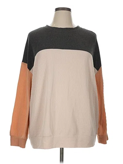 Pre-owned Unbranded Pullover Sweater In White