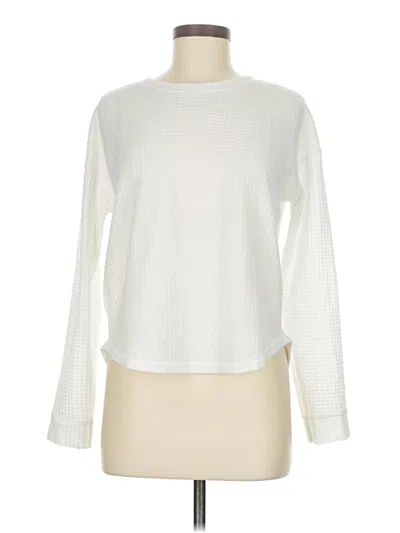 Pre-owned Unbranded Pullover Sweater In White