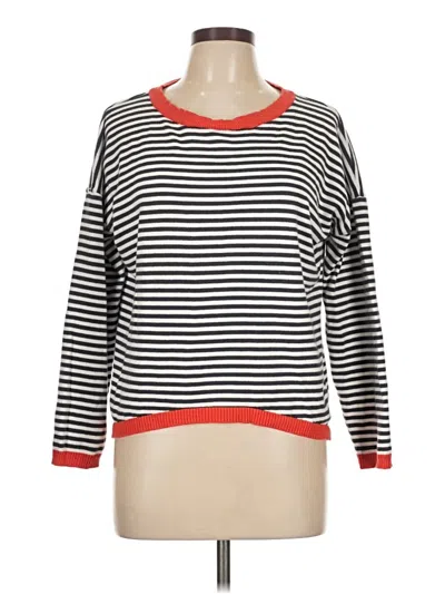 Pre-owned Unbranded Pullover Sweater In White