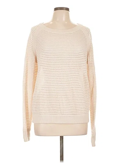 Pre-owned Unbranded Pullover Sweater In White