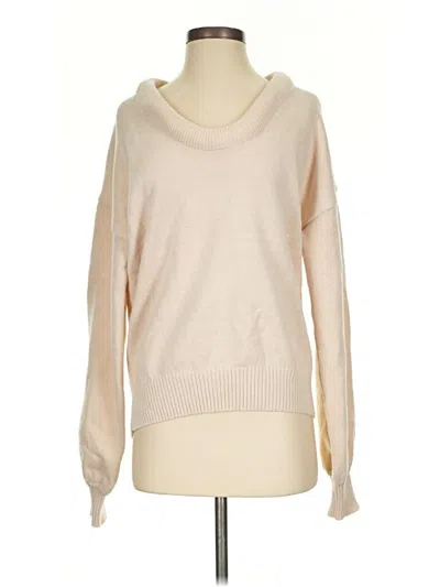 Pre-owned Unbranded Pullover Sweater In White