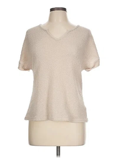 Pre-owned Unbranded Pullover Sweater In White