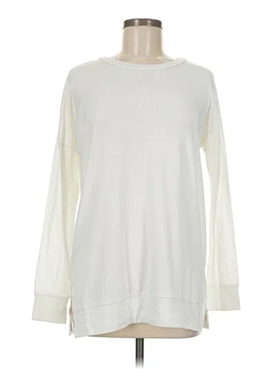 Pre-owned Unbranded Pullover Sweater In White