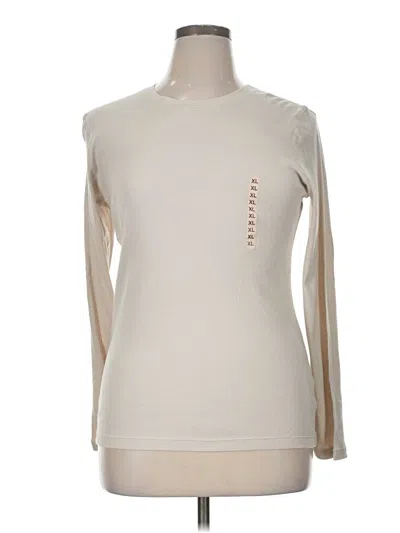 Pre-owned Unbranded Pullover Sweater In White