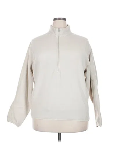 Pre-owned Unbranded Pullover Sweater In White