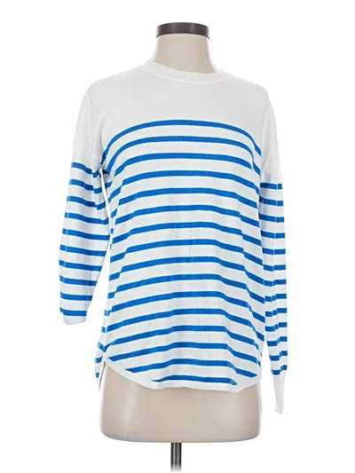 Pre-owned Unbranded Pullover Sweater In White