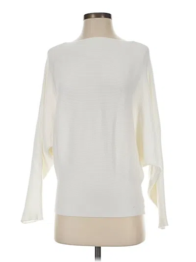 Pre-owned Unbranded Pullover Sweater In White