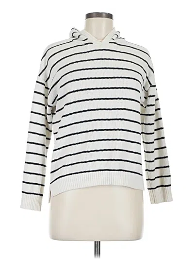 Pre-owned Unbranded Pullover Sweater In White