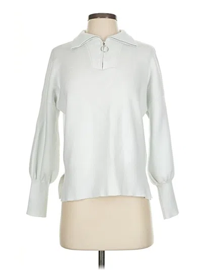 Pre-owned Unbranded Pullover Sweater In White