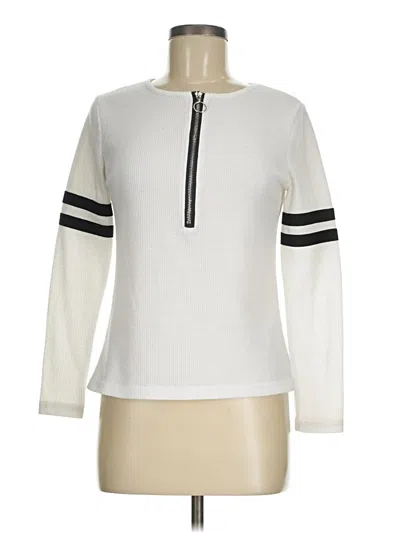 Pre-owned Unbranded Pullover Sweater In White