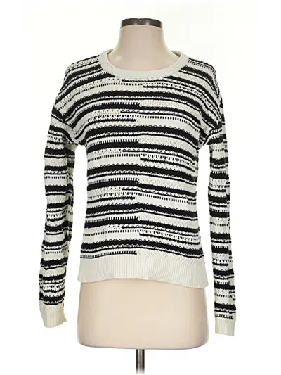 Pre-owned Unbranded Pullover Sweater In White