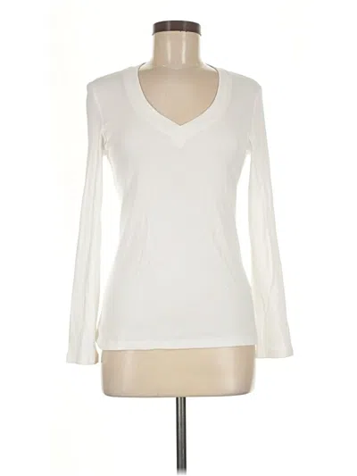 Pre-owned Unbranded Pullover Sweater In White