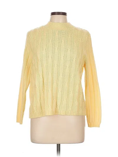 Pre-owned Unbranded Pullover Sweater In Yellow