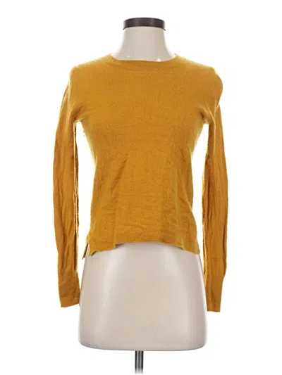 Pre-owned Unbranded Pullover Sweater In Yellow