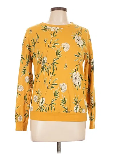 Pre-owned Unbranded Pullover Sweater In Yellow