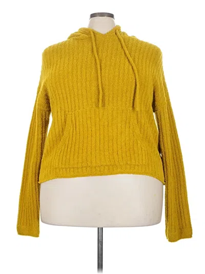 Pre-owned Unbranded Pullover Sweater In Yellow