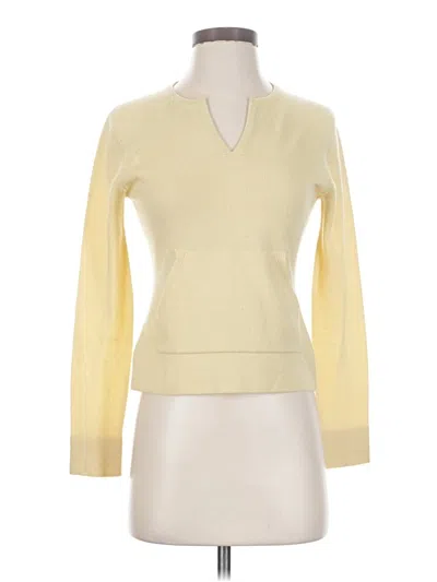 Pre-owned Unbranded Pullover Sweater In Yellow