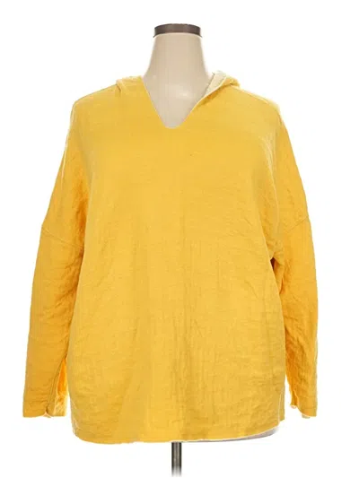 Pre-owned Unbranded Pullover Sweater In Yellow