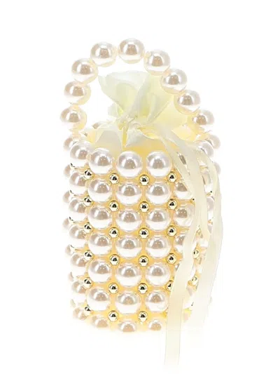 Pre-owned Unbranded Purse In Ivory