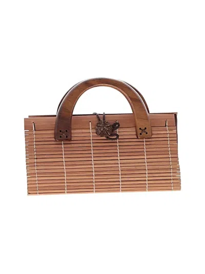 Pre-owned Unbranded Purse In Tan