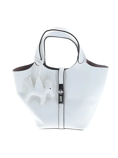 Pre-owned Unbranded Purse In White