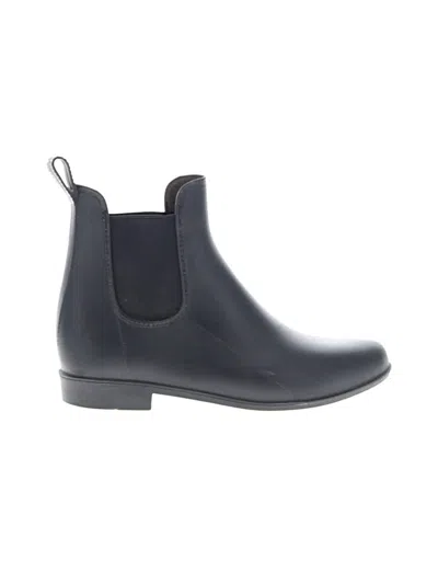 Pre-owned Unbranded Rain Boots In Black