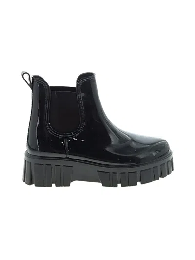Pre-owned Unbranded Rain Boots In Black
