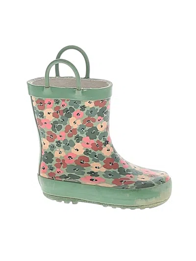 Pre-owned Unbranded Kids' Rain Boots In Green