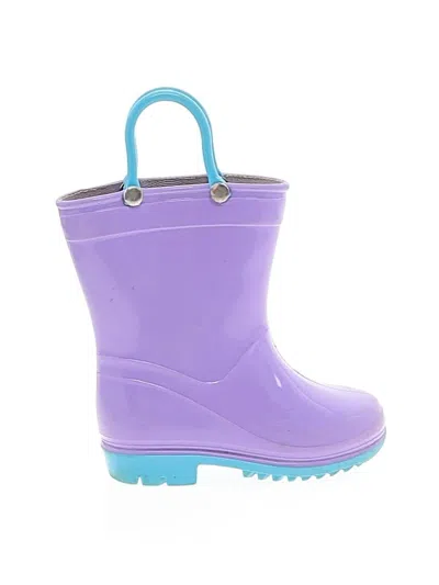 Pre-owned Unbranded Kids' Rain Boots In Purple