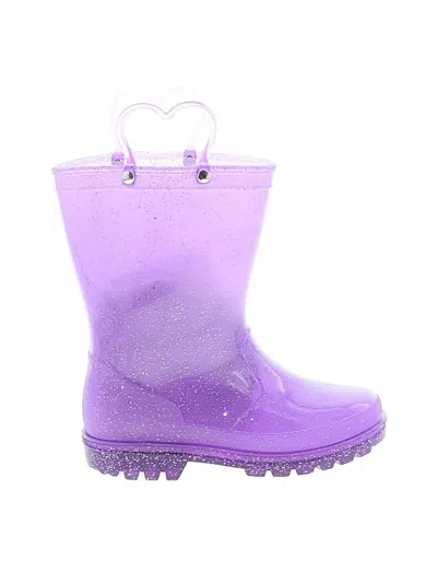 Pre-owned Unbranded Kids' Rain Boots In Purple