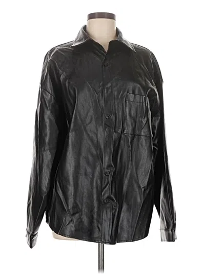 Pre-owned Unbranded Raincoat In Black