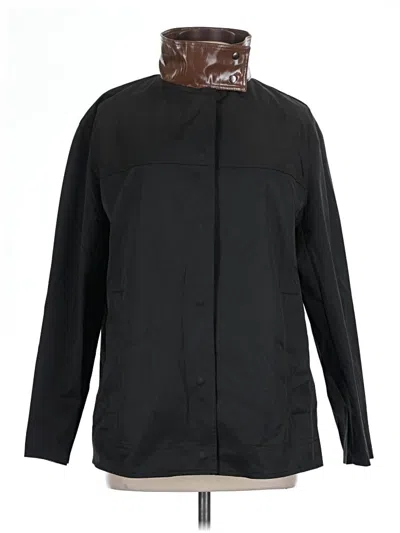 Pre-owned Unbranded Raincoat In Black