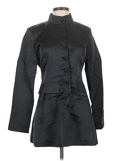 Pre-owned Unbranded Raincoat In Black