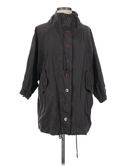 Pre-owned Unbranded Raincoat In Black