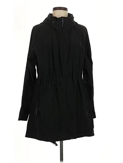 Pre-owned Unbranded Raincoat In Black