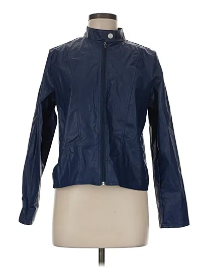 Pre-owned Unbranded Raincoat In Blue