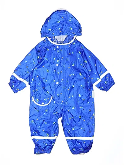 Pre-owned Unbranded Kids' Raincoat In Blue