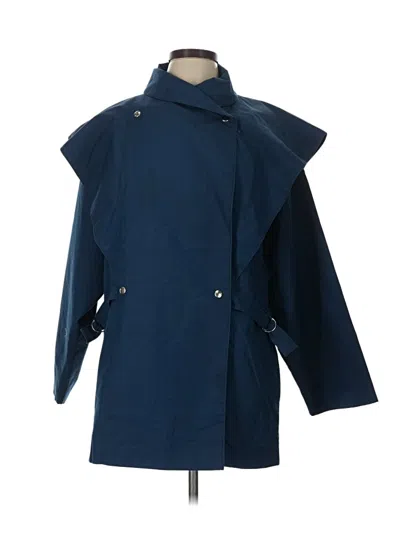 Pre-owned Unbranded Raincoat In Blue