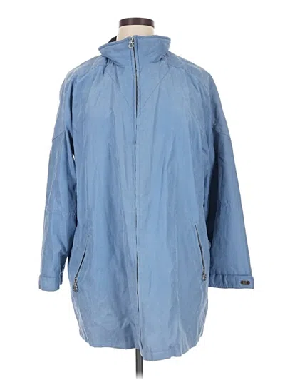 Pre-owned Unbranded Raincoat In Blue
