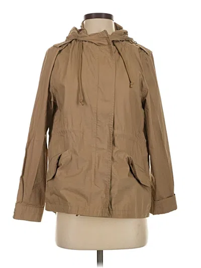Pre-owned Unbranded Raincoat In Brown