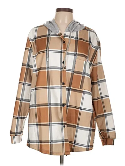 Pre-owned Unbranded Raincoat In Brown