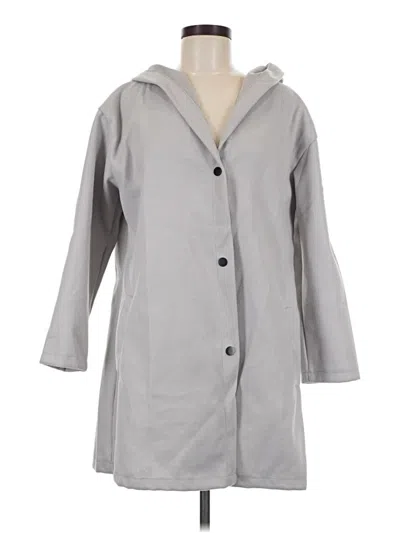 Pre-owned Unbranded Raincoat In Gray